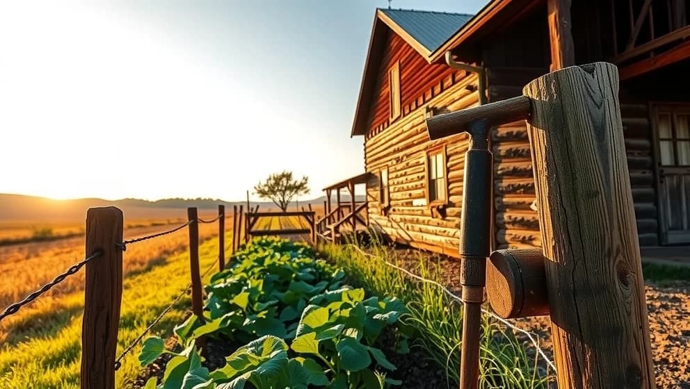 Fredrik på landet bygger sitt nya liv