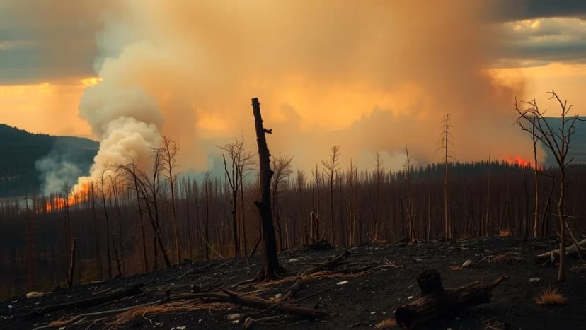 Sveriges största skogsbrand genom tiderna